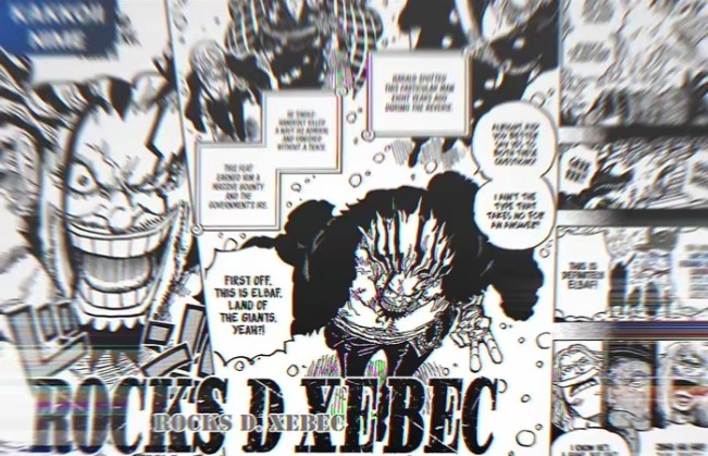 Ilustrasi karakter Rocks D. Xebec. [Instagram]